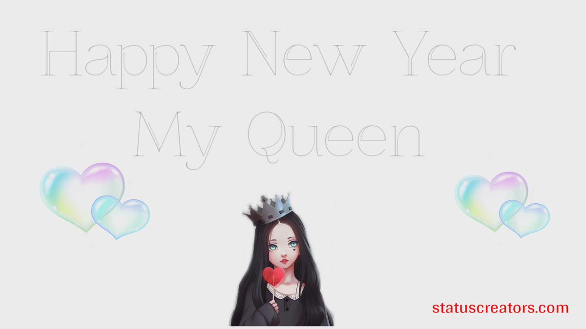'Video thumbnail for Happy New Year My Queen Hd motion poster'